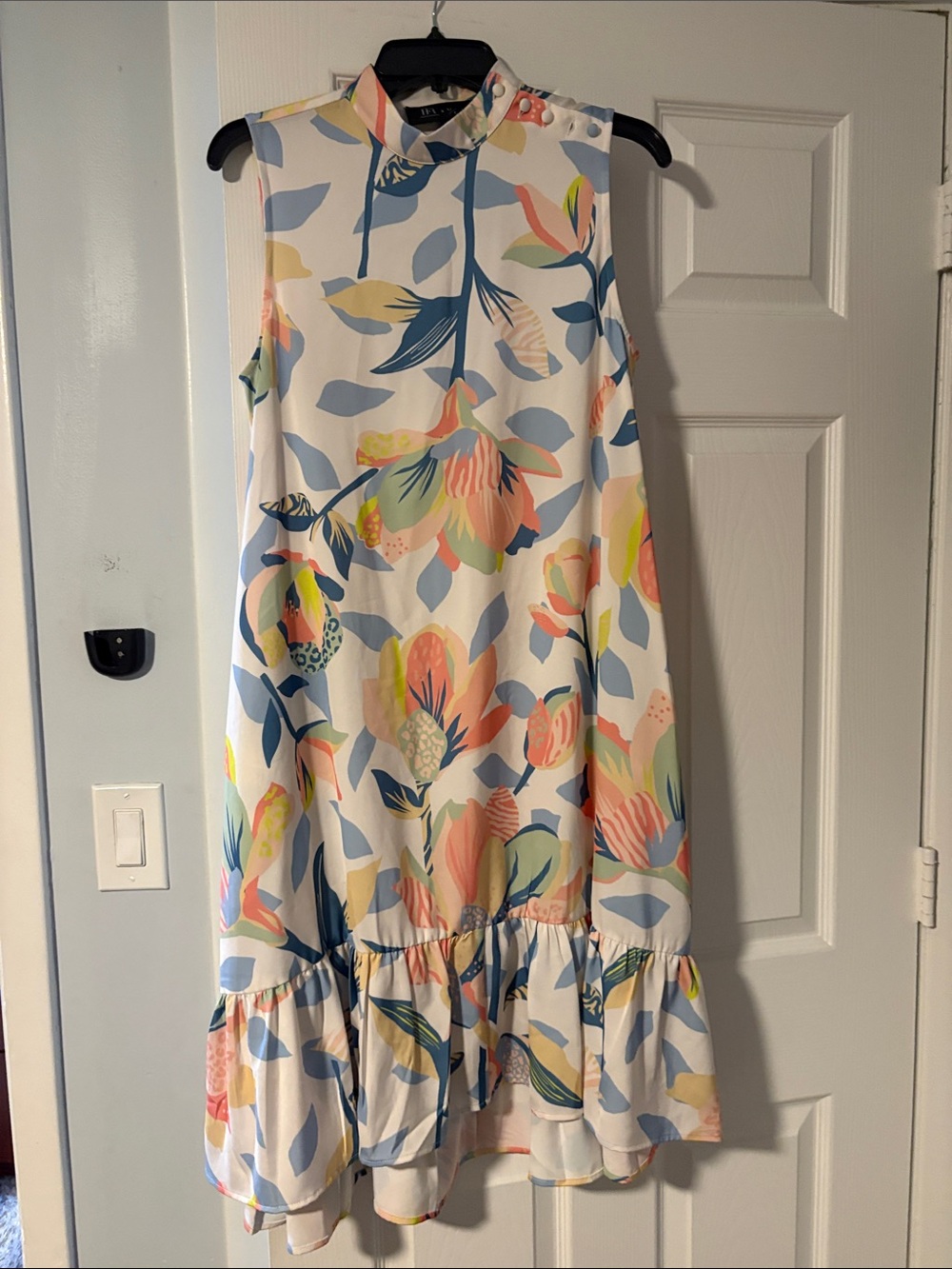Harlems fashion Row Undra Celeste NY Floral A-Line Midi Dress